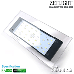 ZETLIGHT  ZA1200 淡水用鋁合金3色LED夾燈（26cm/16W）