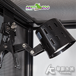 REPTI ZOO 旋轉+延展360度高級夾燈（不含燈泡）
