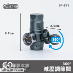 ISTA 伊士達 360° 減壓調節閥